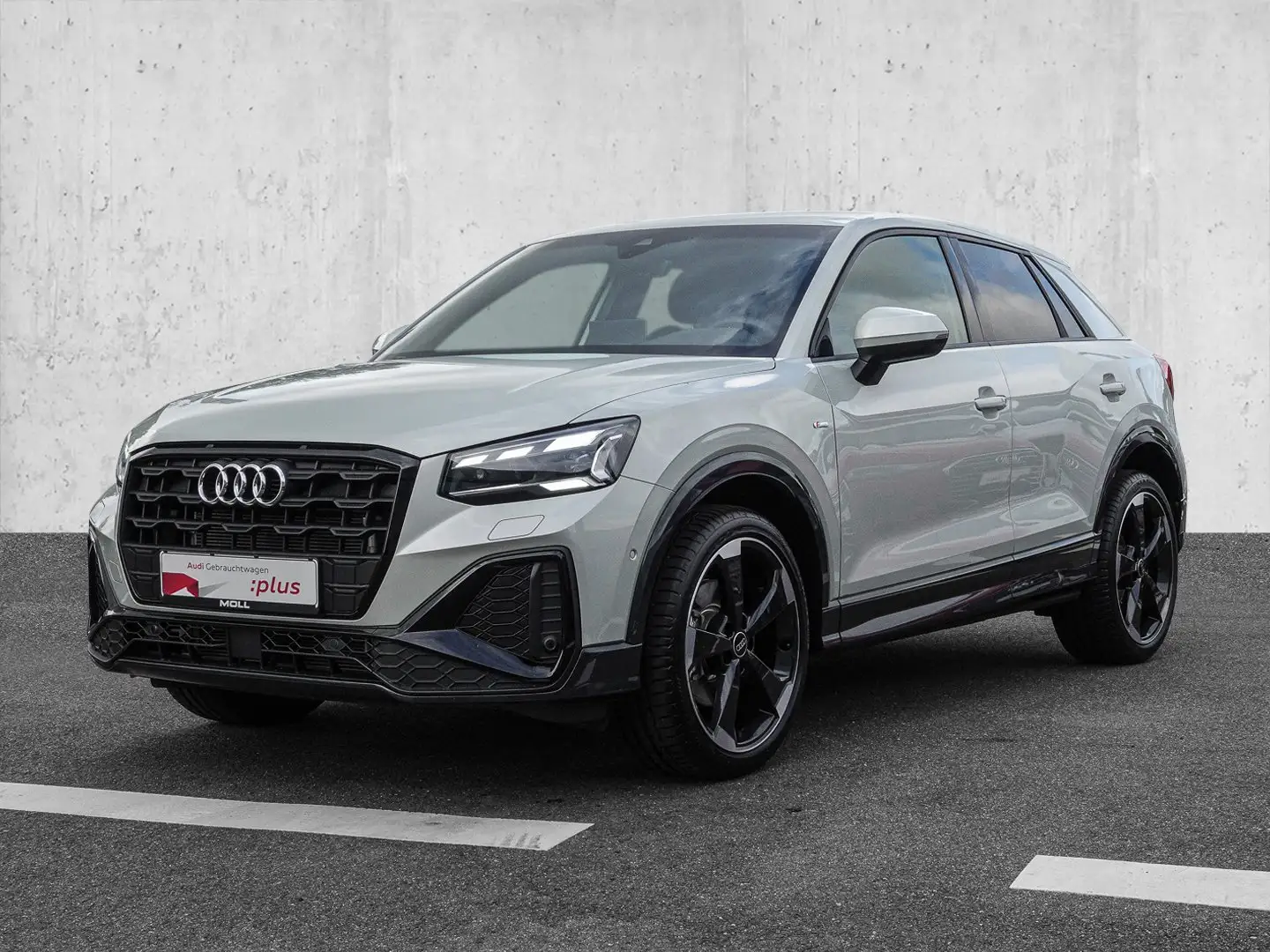 Audi Q2 35 TDI S tronic S line (AHK*Standheiz.*Navi plus) Silber - 2