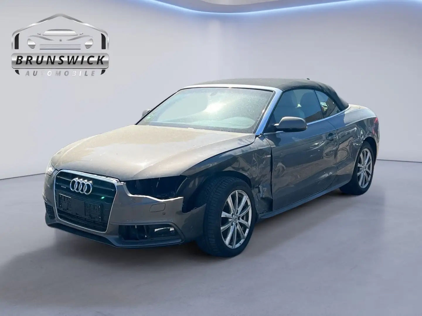 Audi A5 Cabriolet 3.0 TDI quattro*S-line*NAV*LMF*SHZ* Grijs - 2