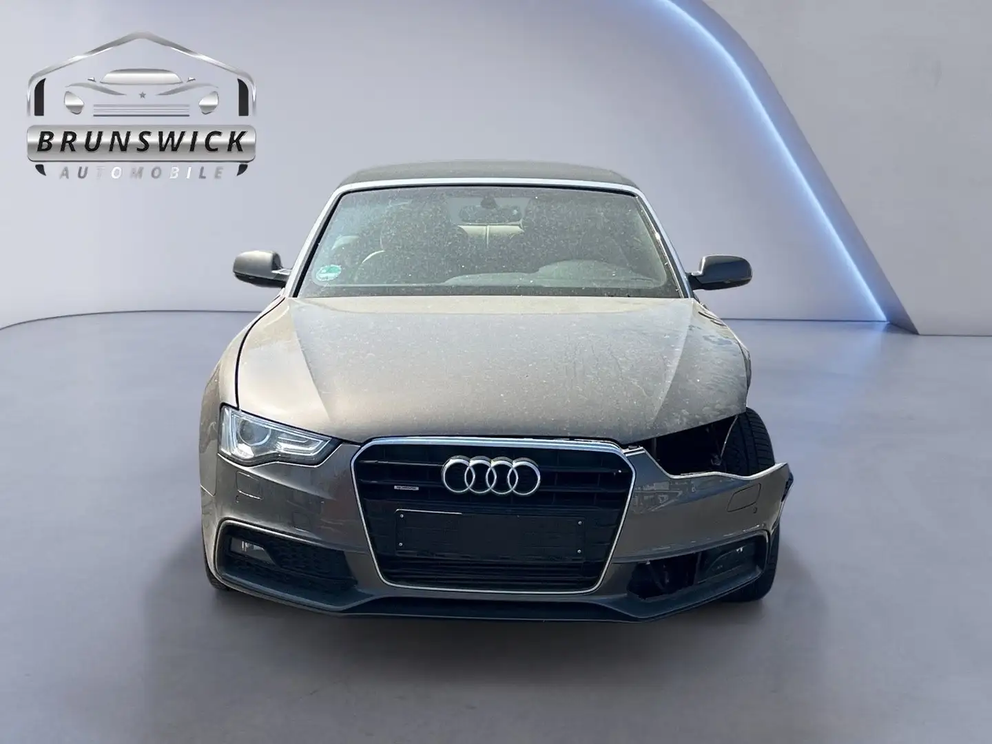 Audi A5 Cabriolet 3.0 TDI quattro*S-line*NAV*LMF*SHZ* Grijs - 1