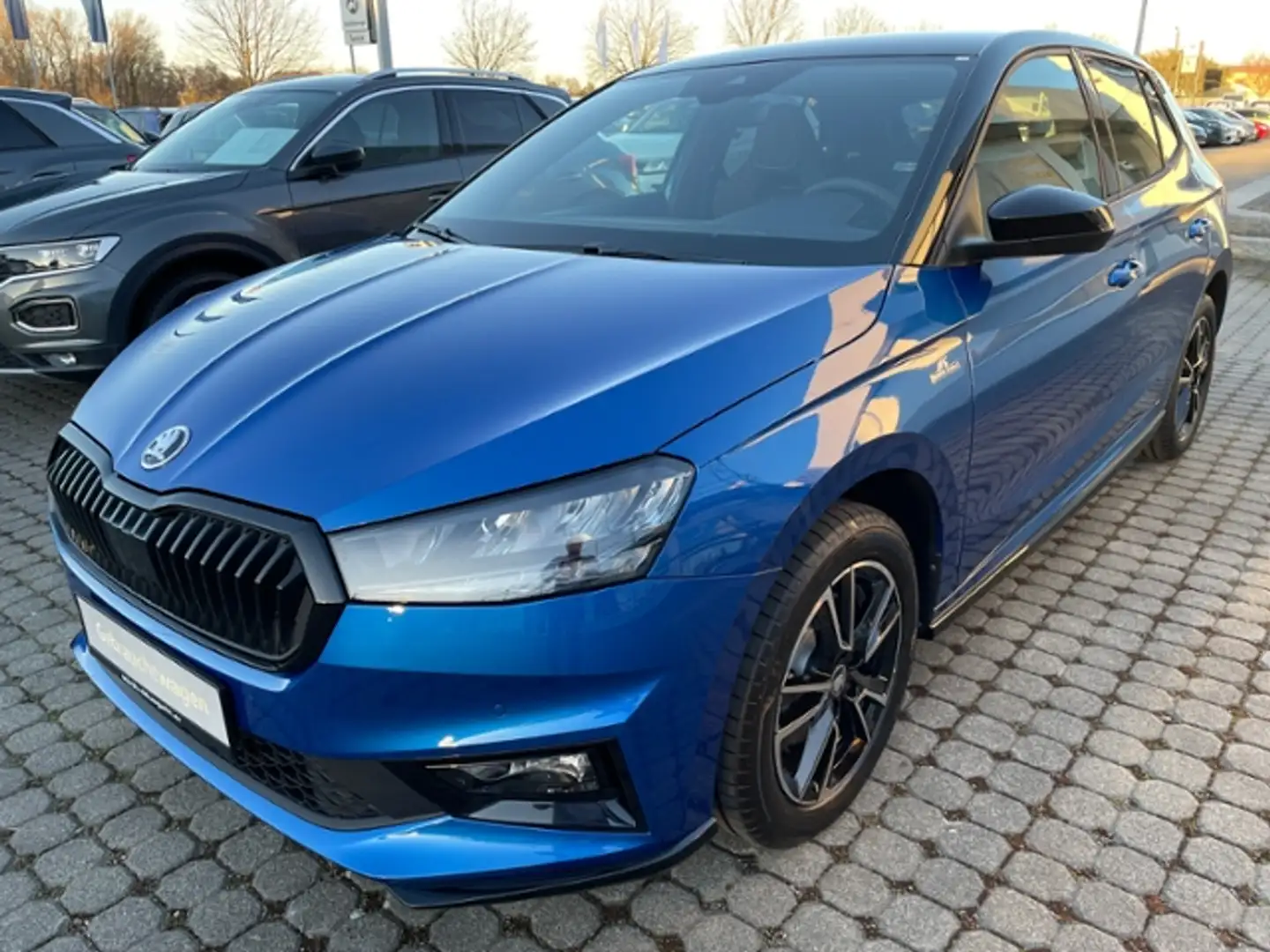 Skoda Fabia Monte Carlo AnGar3JAHR Bleu - 2