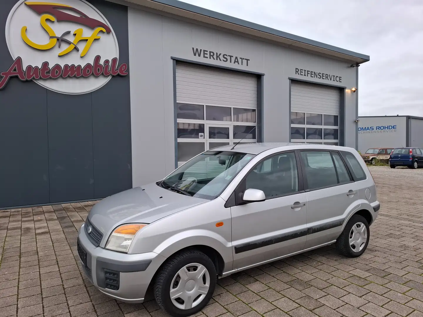 Ford Fusion Style 1.Hand,Klima,86tkm Argent - 1