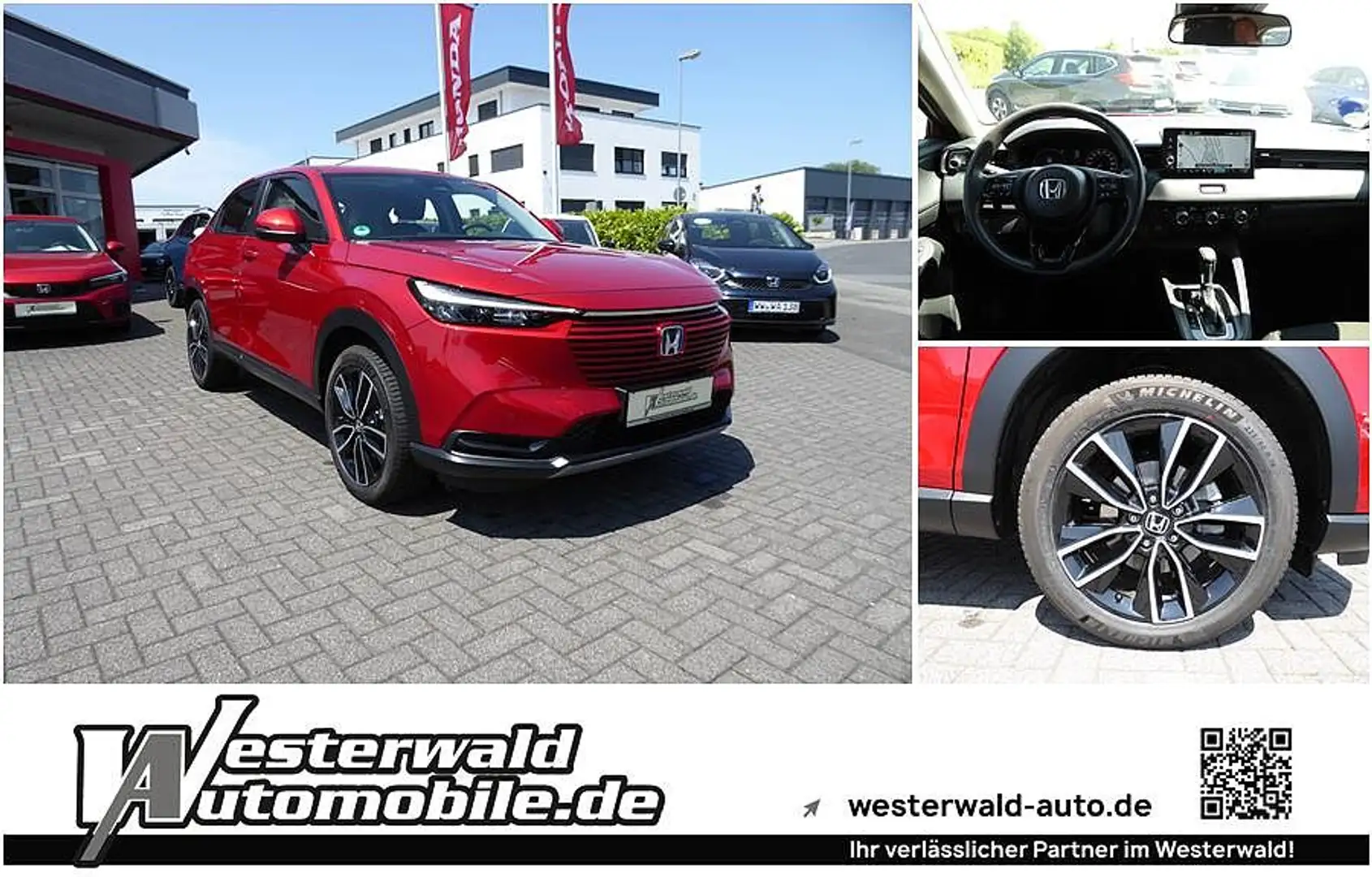 Honda HR-V 1.5 i-MMD Hybrid Elegance / Navi Rojo - 1