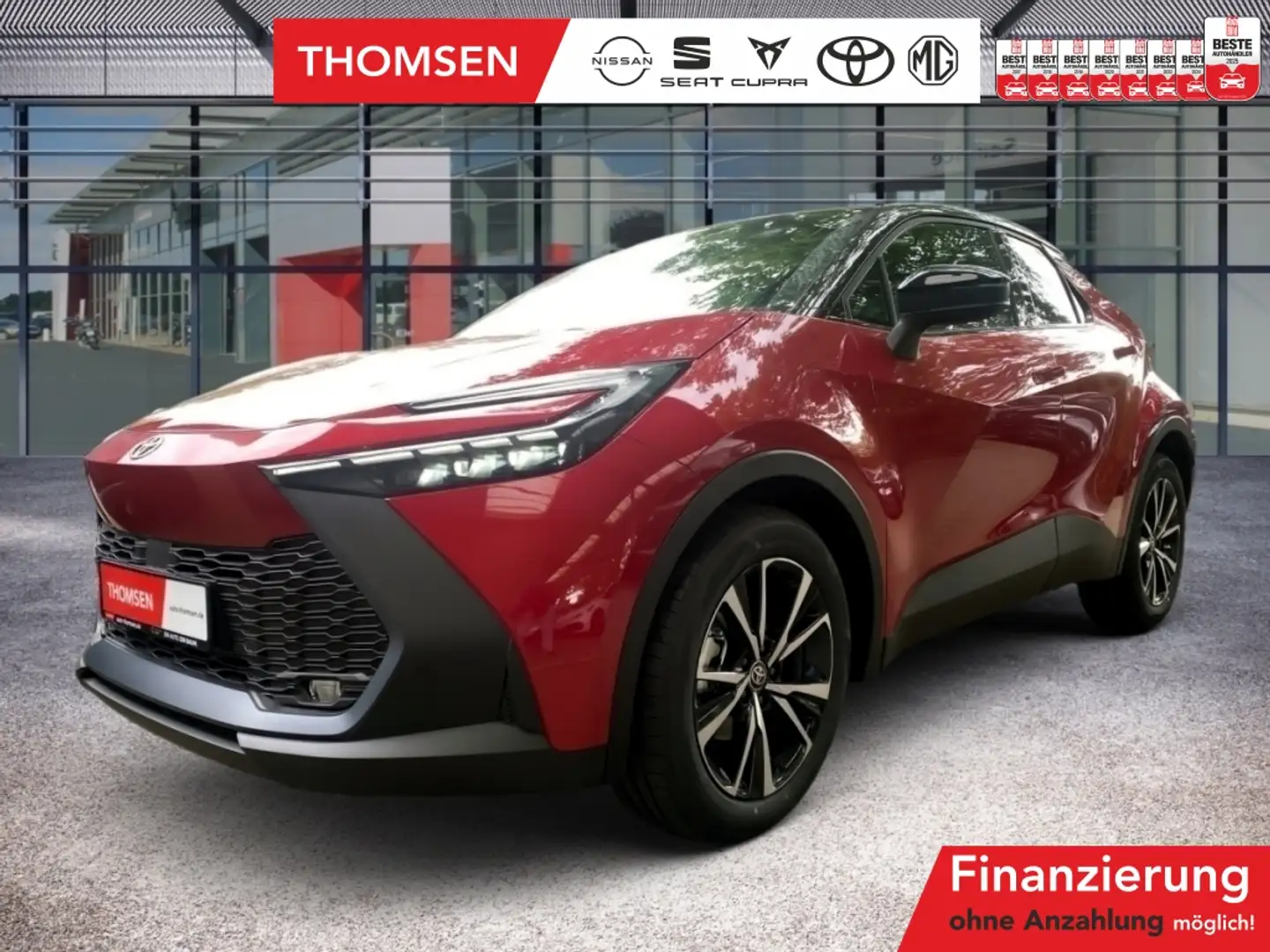 Toyota C-HR 2.0 l Team D Hybrid  4x2  CVT NAVI SHZ Rot - 1