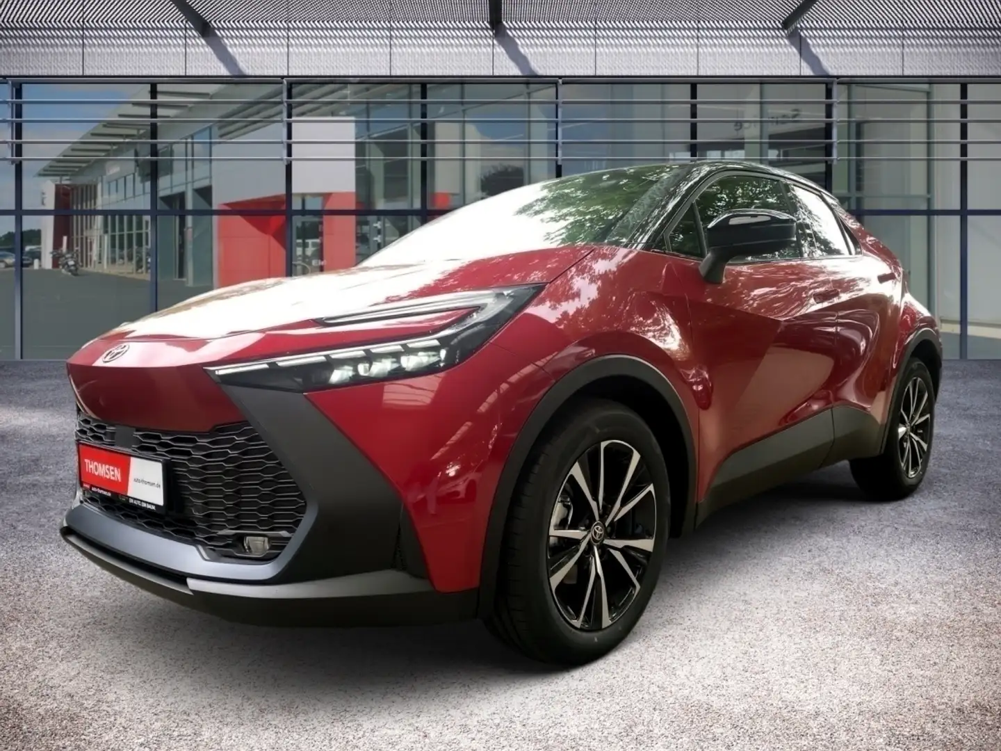 Toyota C-HR 2.0 l Team D Hybrid  4x2  CVT NAVI SHZ Rot - 2
