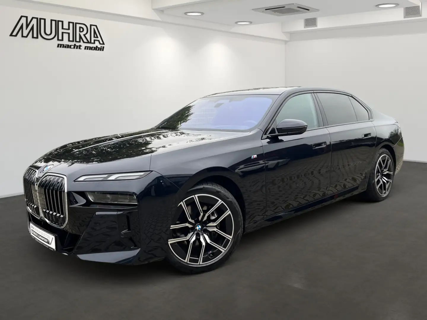 BMW 740 d xDrive M Sport Autobahnassistent Standhzg. Noir - 2
