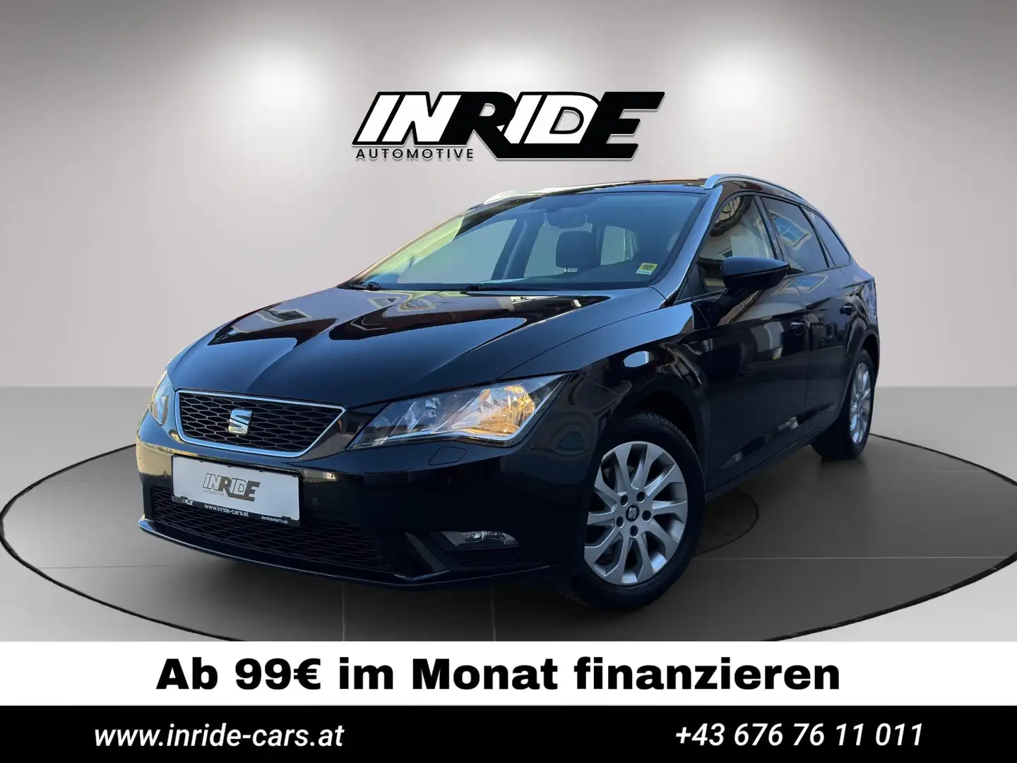 SEAT Leon ST *Ahk*NAVI*Sitzhzg*Zahnriemen NEU Schwarz - 1