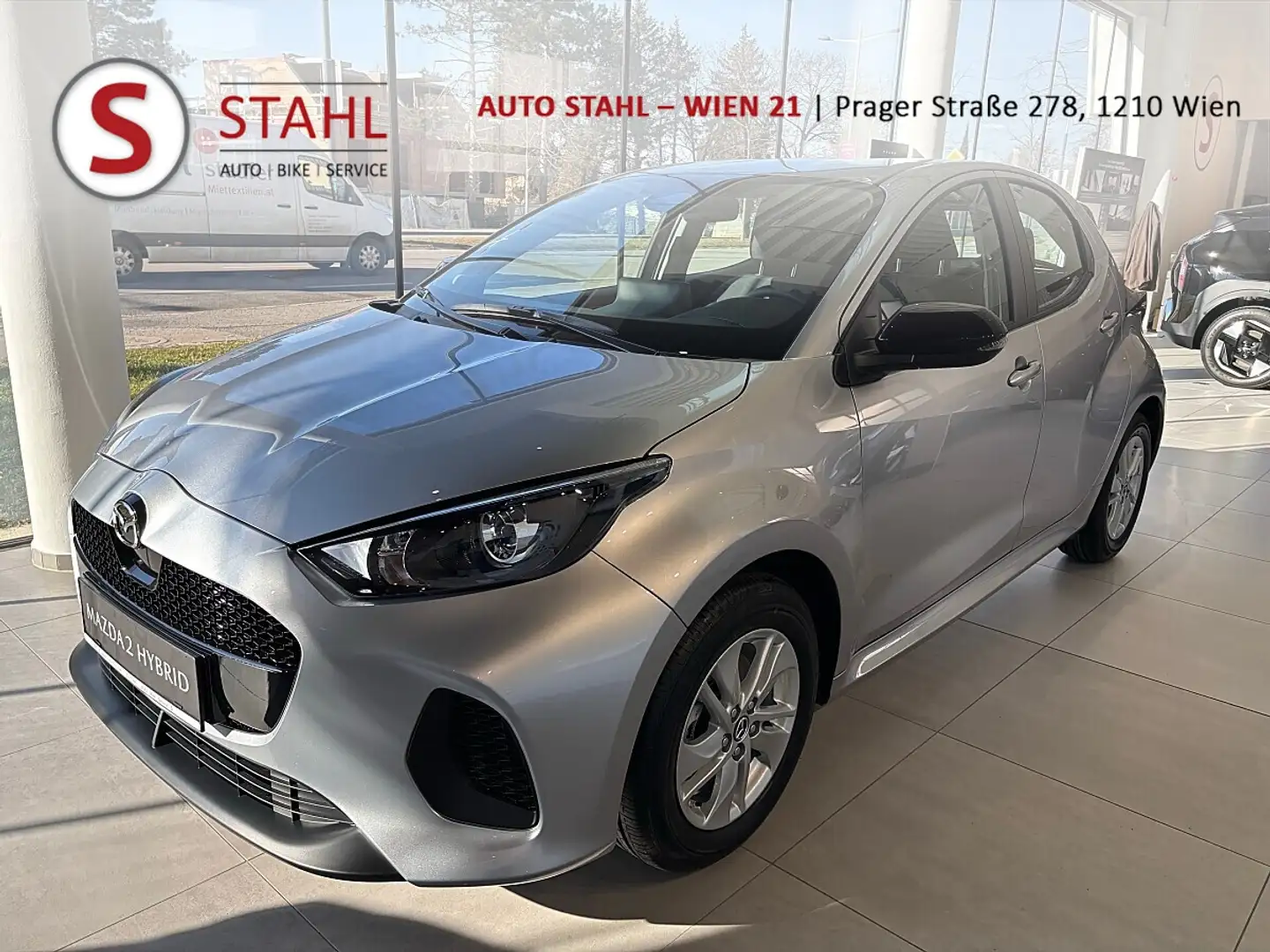 Mazda 2 Mazda2 Hybrid Exclusive Line Aut. AUTO STAHL WI... Silber - 1