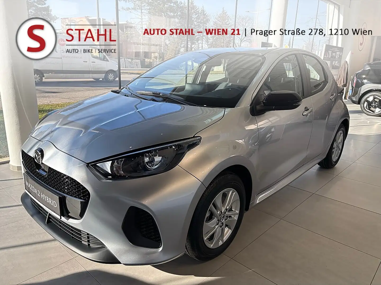 Mazda 2 Mazda2 Hybrid Exclusive Line Aut. AUTO STAHL WI... Silber - 1