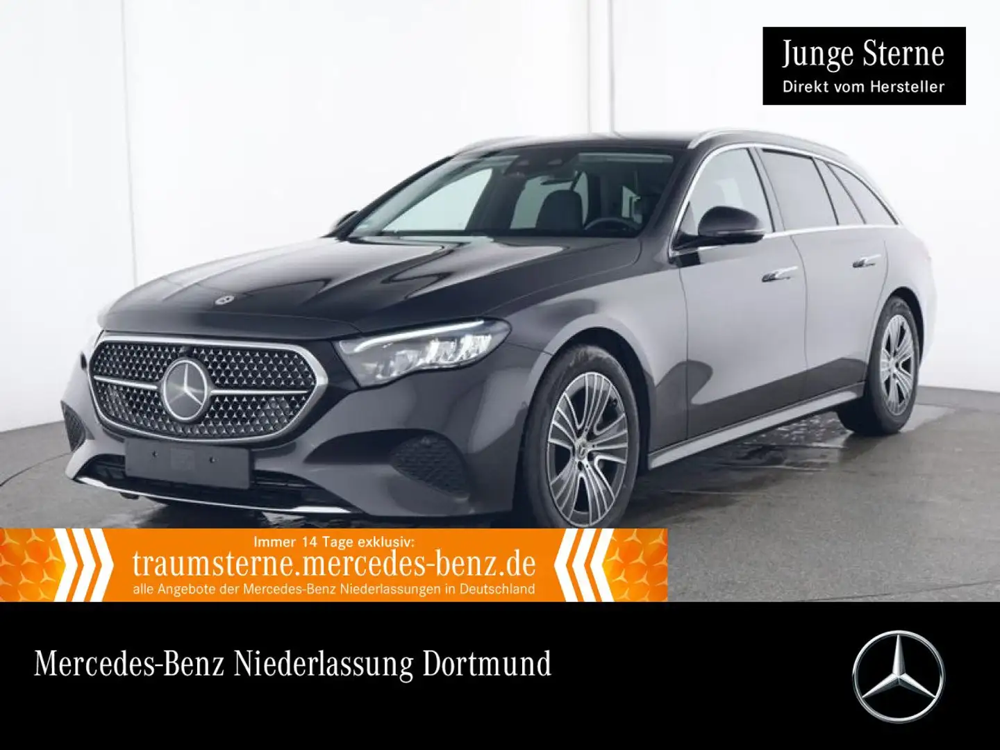 Mercedes-Benz E 220 d T 4M Avantgarde Fahrass Stdhzg Distr. LED Grau - 1