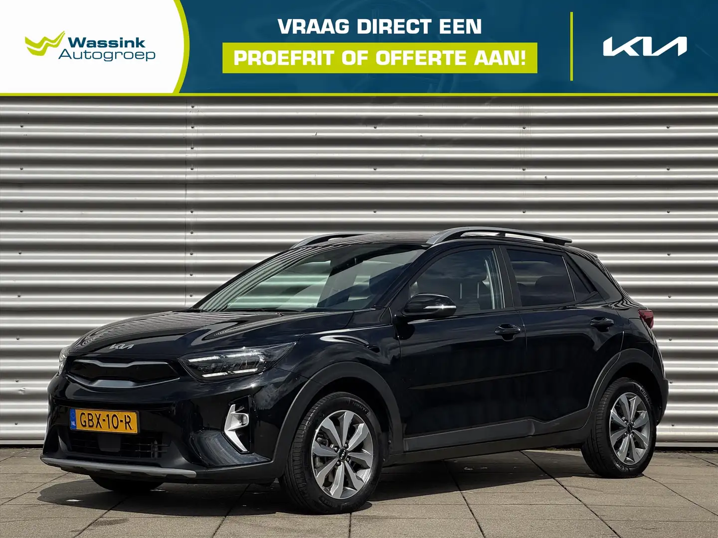 Kia Stonic 1.0 T-GDi MHEV 100pk DynamicPlusLine | Camera | Na Zwart - 1
