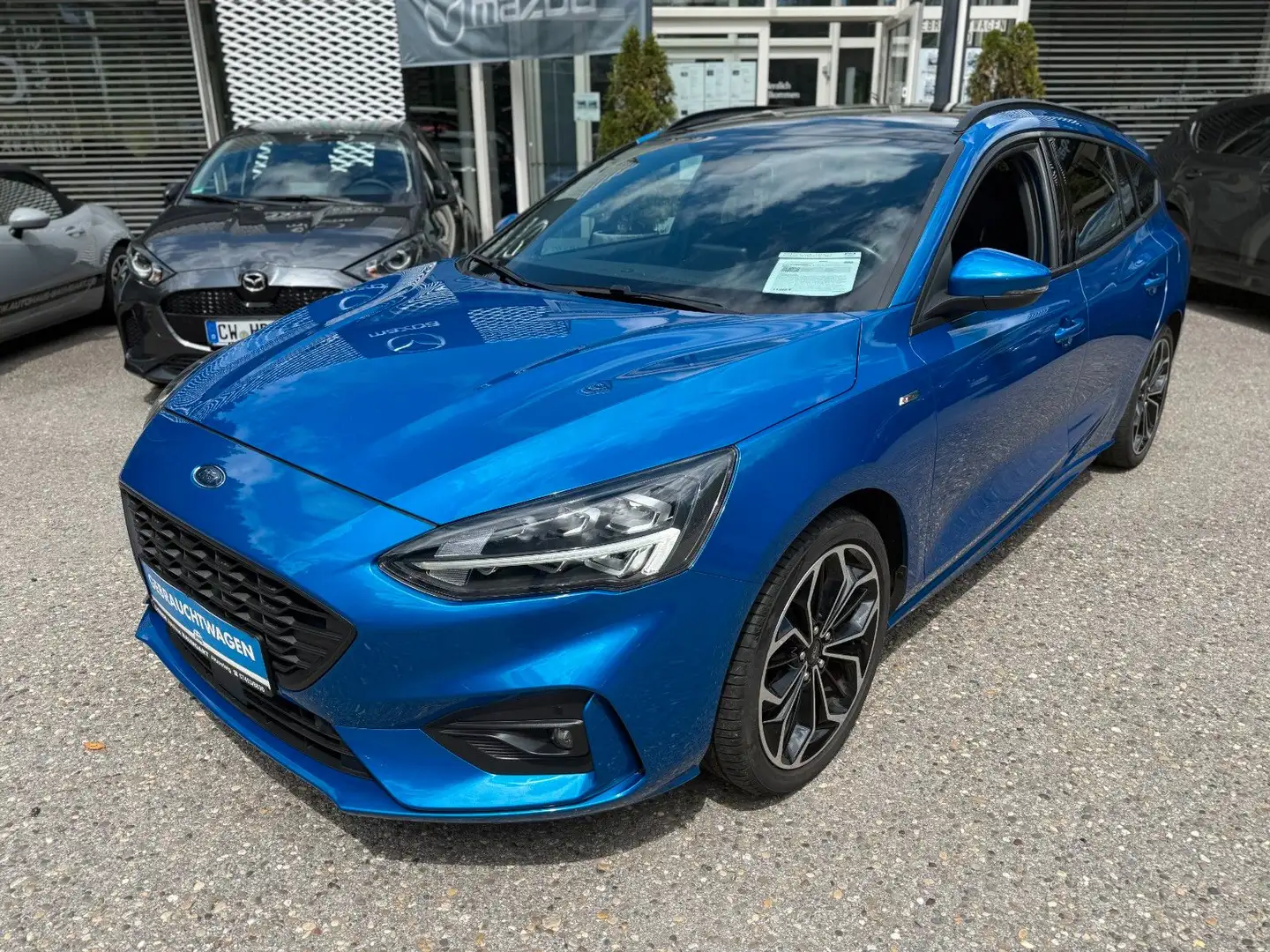 Ford Focus Turnier ST-Line,Pano-Dach,Navi,8Fach Blau - 1