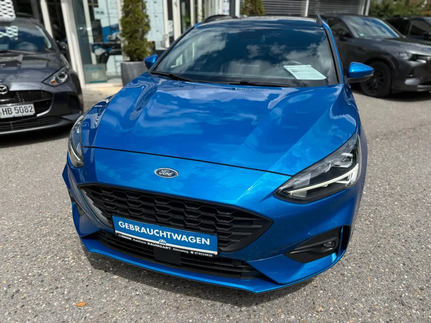 Ford Focus Turnier ST-Line,Pano-Dach,Navi,8Fach Blau - 2