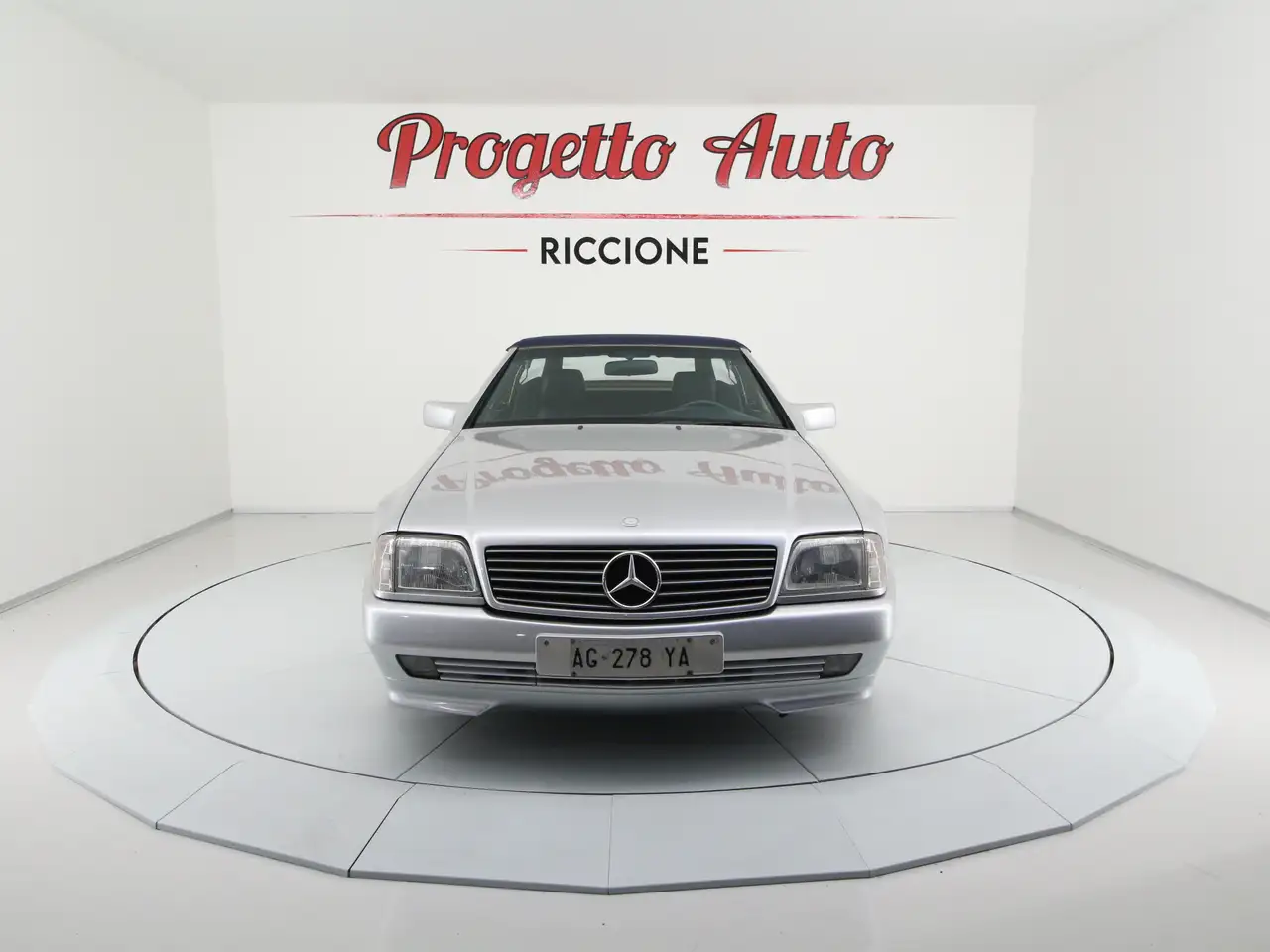 Mercedes-Benz SL 500 V8 ASI C.AUT PELLE BLU FATTURE CRUISE 4 POSTI SED RISC, foto 6