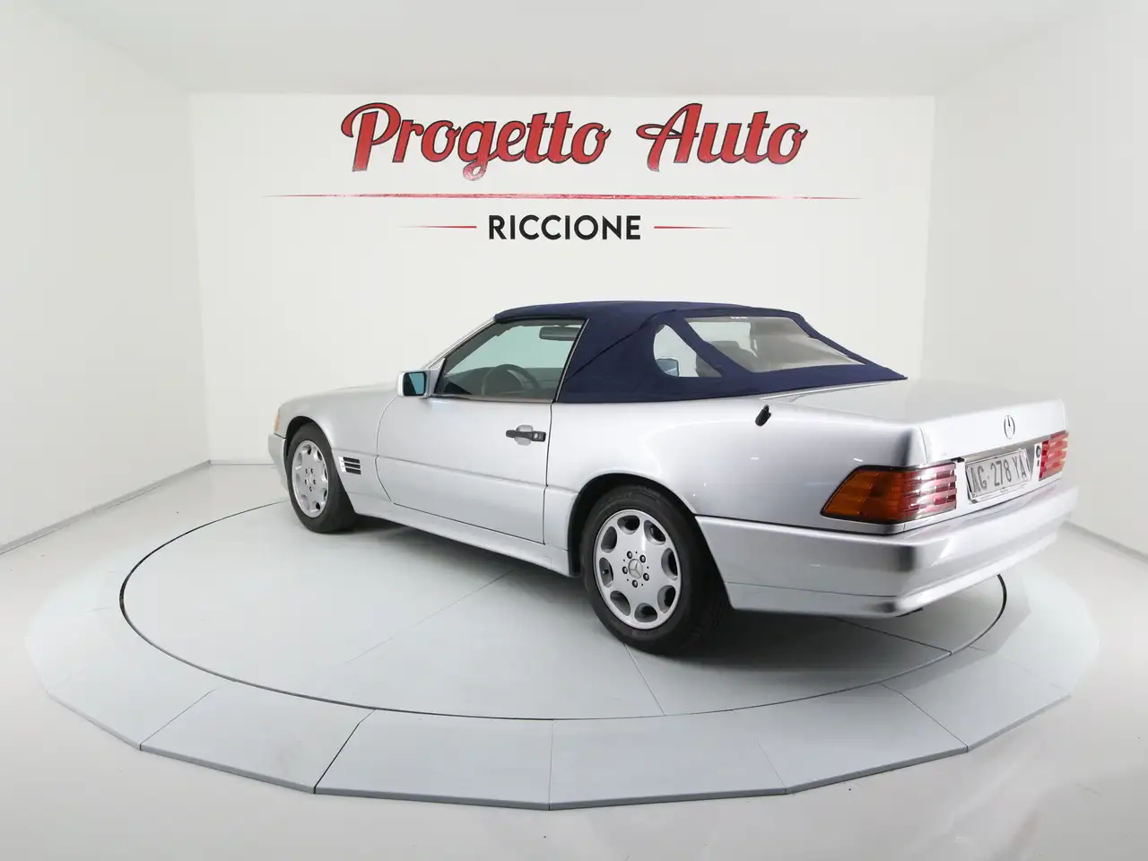 Mercedes-Benz SL 500 V8 ASI C.AUT PELLE BLU FATTURE CRUISE 4 POSTI SED RISC, foto 12