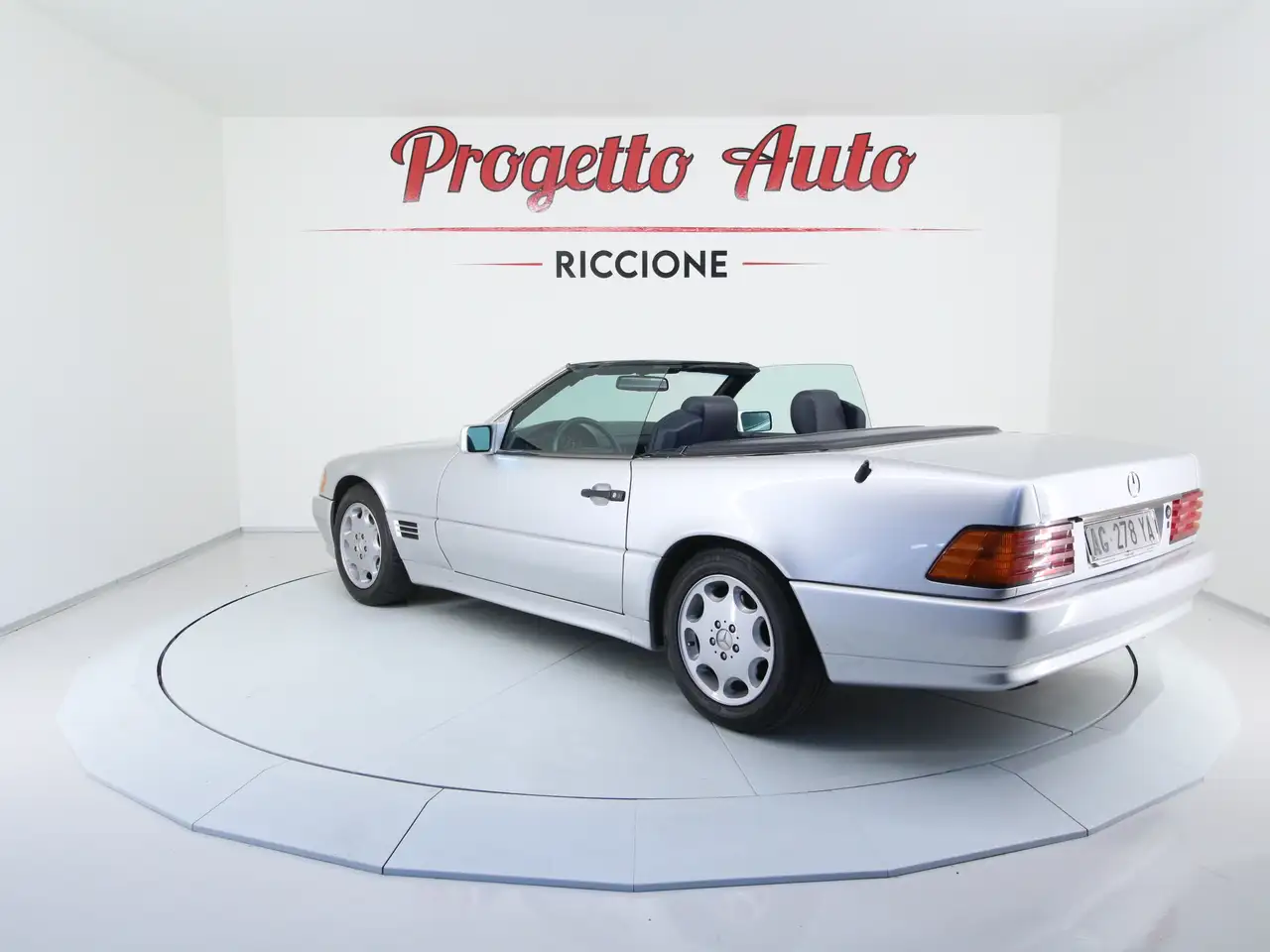 Mercedes-Benz SL 500 V8 ASI C.AUT PELLE BLU FATTURE CRUISE 4 POSTI SED RISC, foto 11