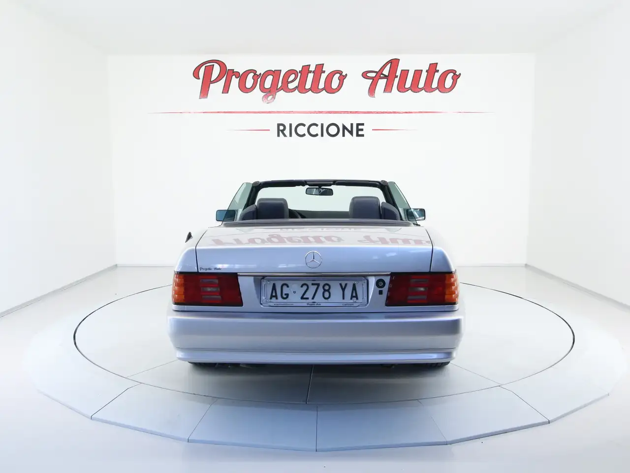 Mercedes-Benz SL 500 V8 ASI C.AUT PELLE BLU FATTURE CRUISE 4 POSTI SED RISC, foto 7