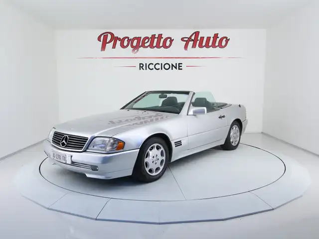 Mercedes-Benz SL 500 V8 ASI C.AUT PELLE BLU FATTURE CRUISE 4 POSTI SED RISC