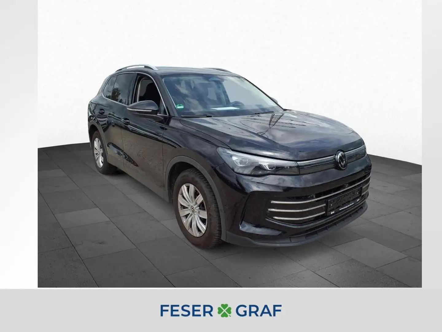 Volkswagen Tiguan 1.5 eTSI DSG ELEGANCE HD-MATRIX ACC KAM Schwarz - 1