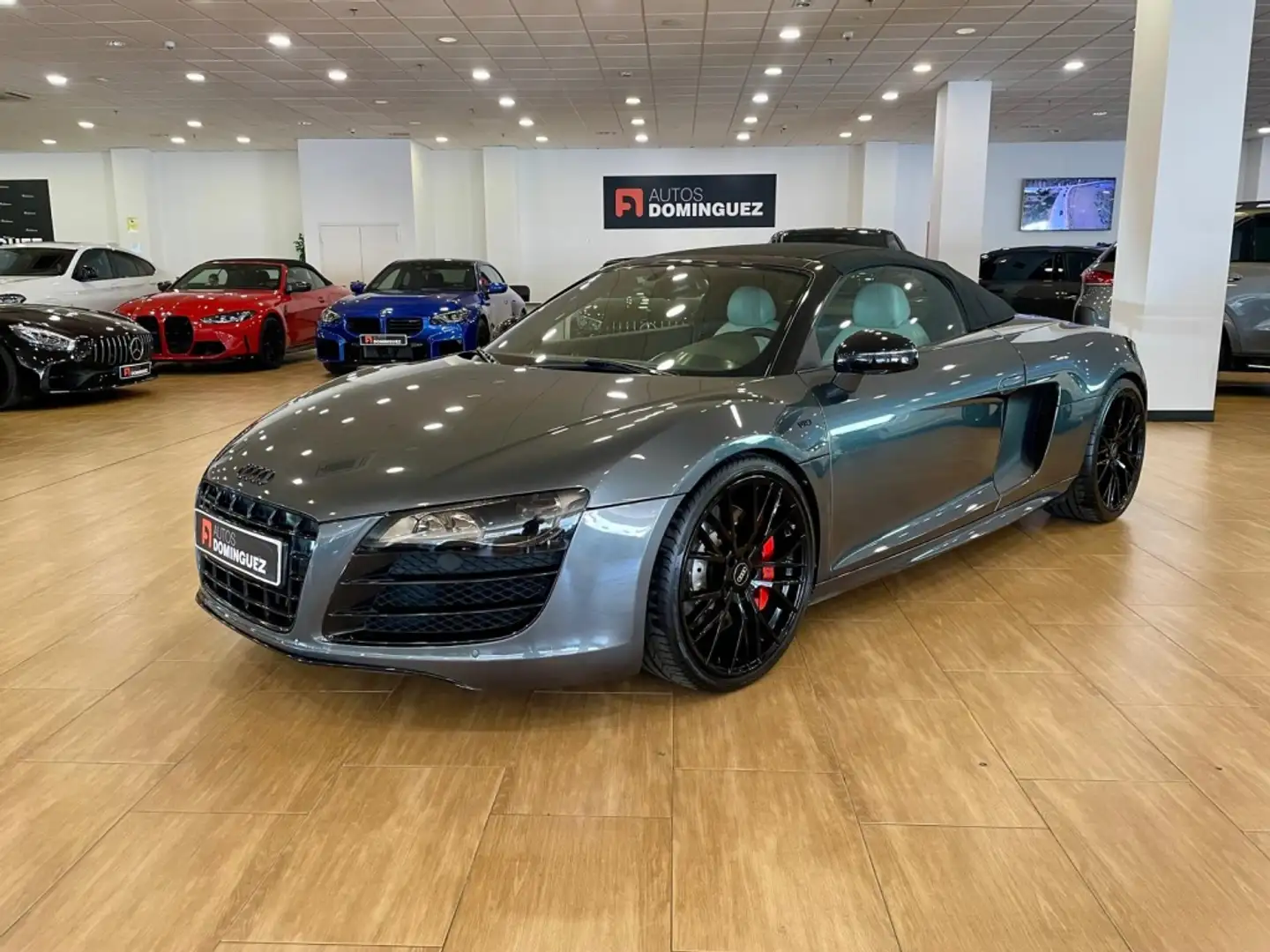 Audi R8 Spyder 5.2 FSI quattro R tronic Gris - 1