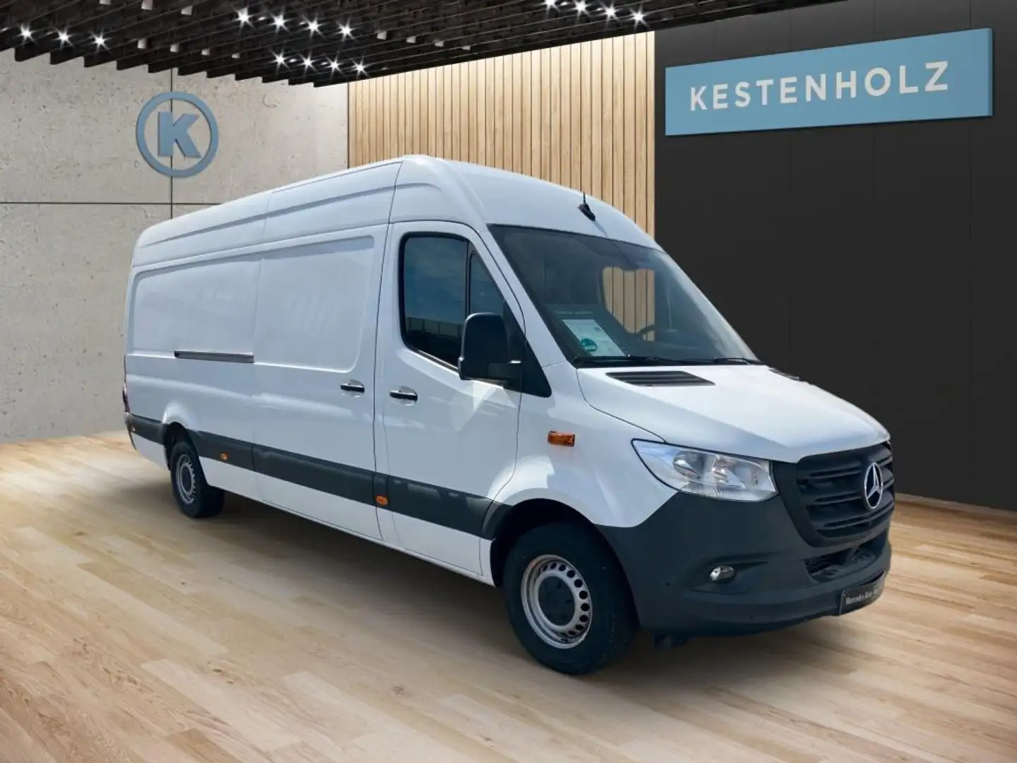 Mercedes-Benz Sprinter 315 CDI Kasten L3H2 *MBUX*SHZ*NAVI*360* Blanc - 2