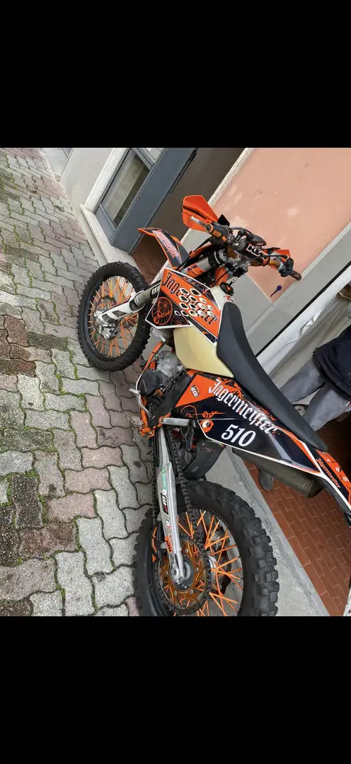 KTM 125 EXC Sixdays Naranja - 1