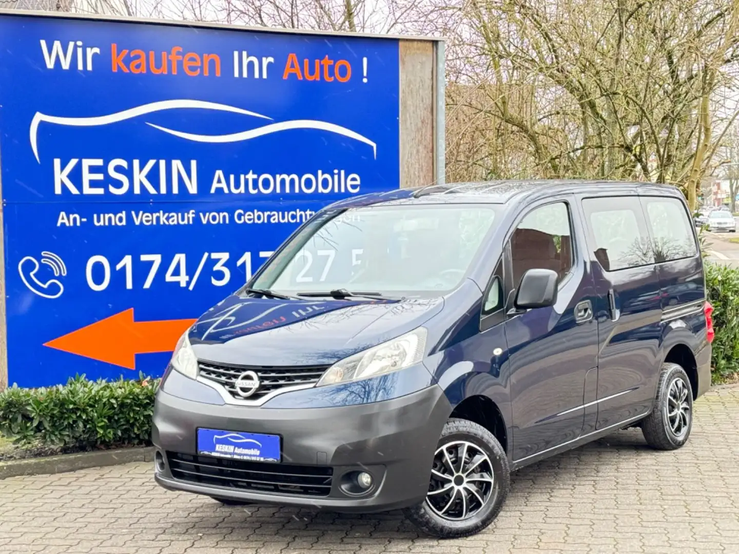 Nissan NV200 /Evalia Kombi Premium*7 SITZER*KLIMA* Blau - 1
