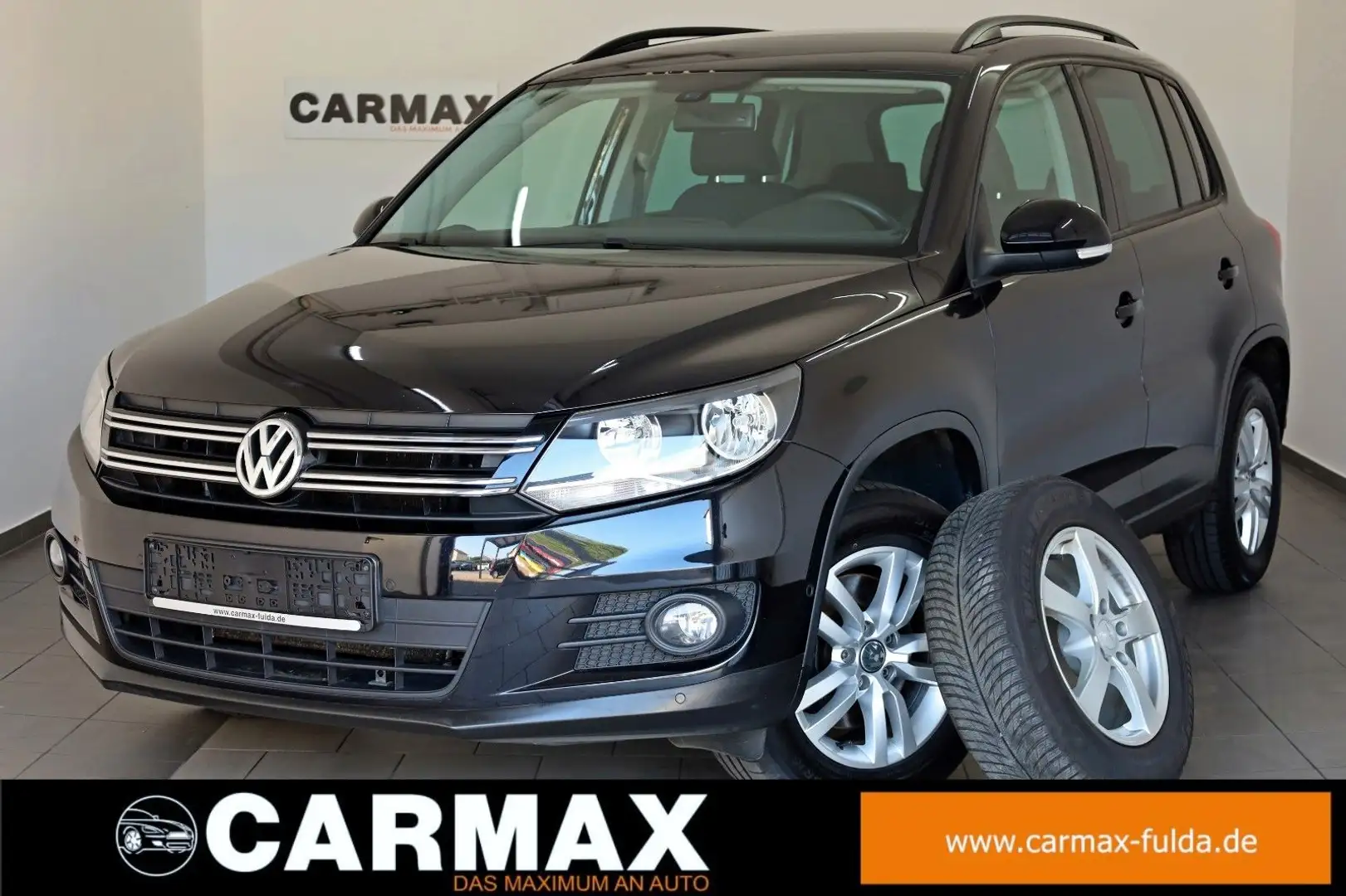 Volkswagen Tiguan Trend & Fun BMT SH,PDC,8 fach bereieft Schwarz - 1