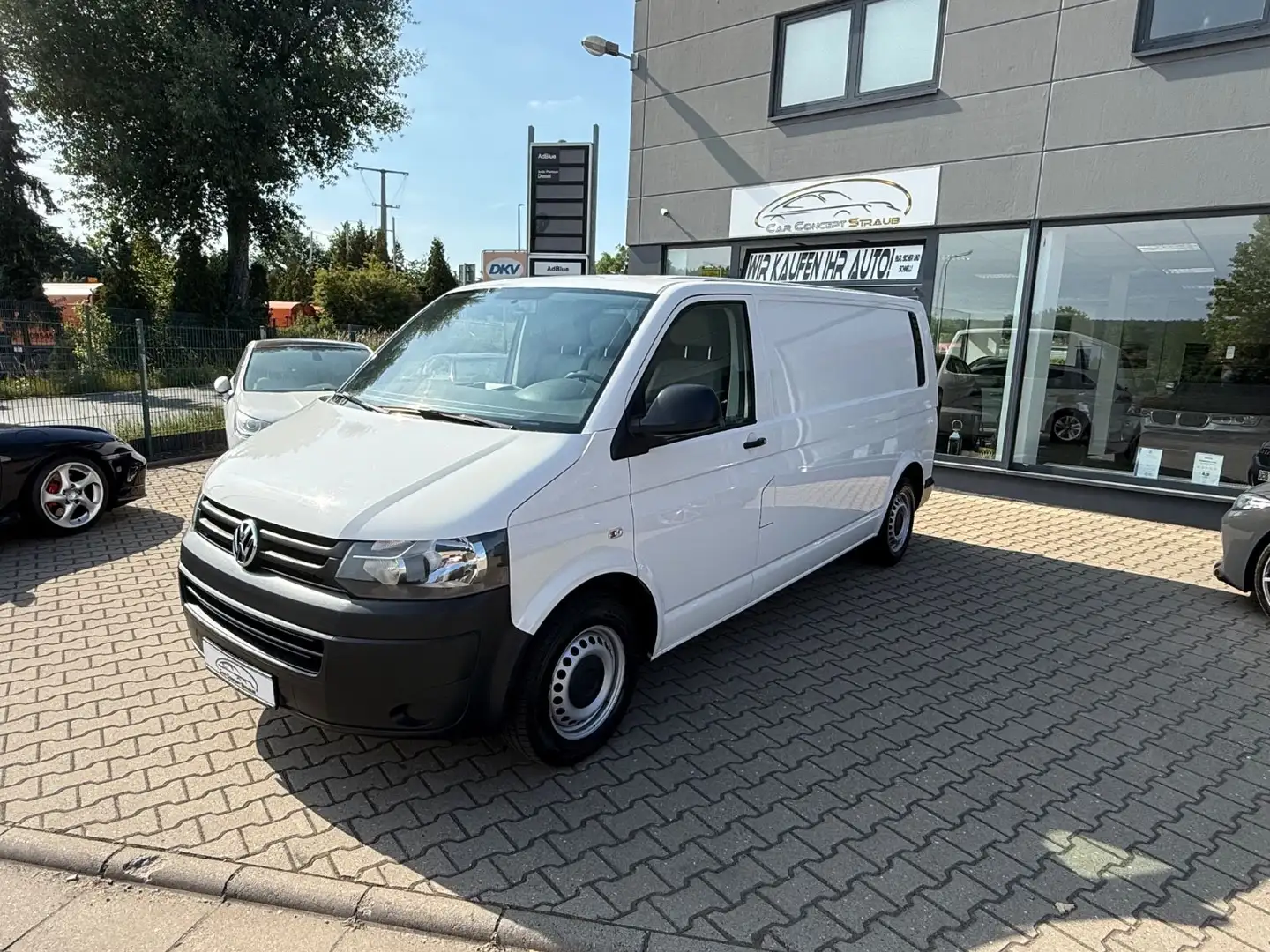 Volkswagen T5 Transporter Kasten lang 4Motion AHK 1.HD StHZ Bílá - 1