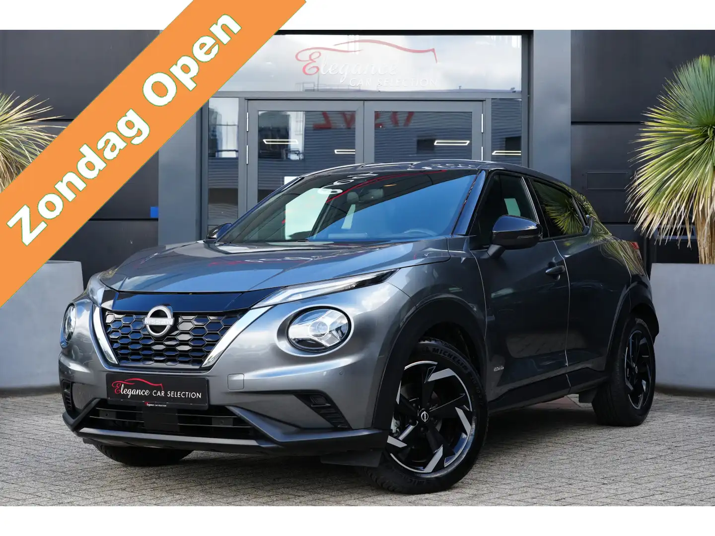 Nissan Juke 1.6 Hybrid N-Connecta 143pk AppleCarplay/Camera/Cr Grijs - 1