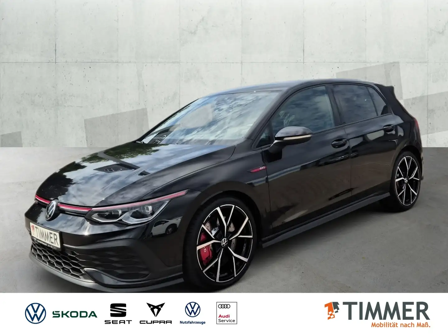 Volkswagen Golf VIII 2.0 DSG GTI CLUBSPORT *IQ.LIGHT *19" *ACC *R Noir - 1