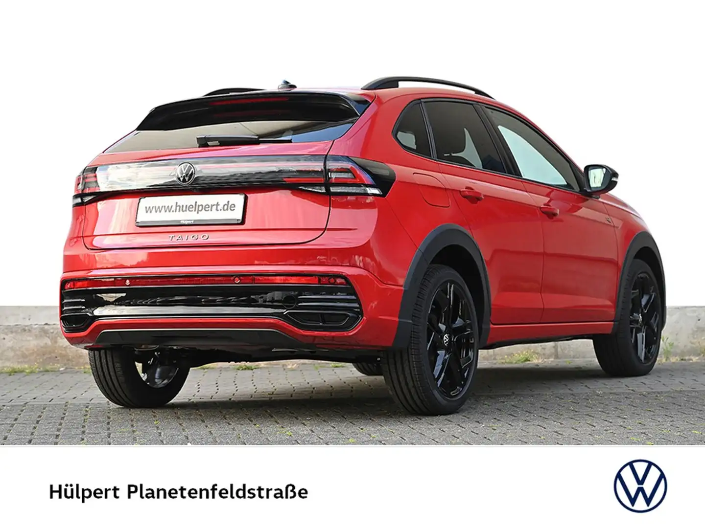 Volkswagen Taigo 1.0 R-LINE DSG BLACKSTYLE AHK CAM LM18 Rot - 2