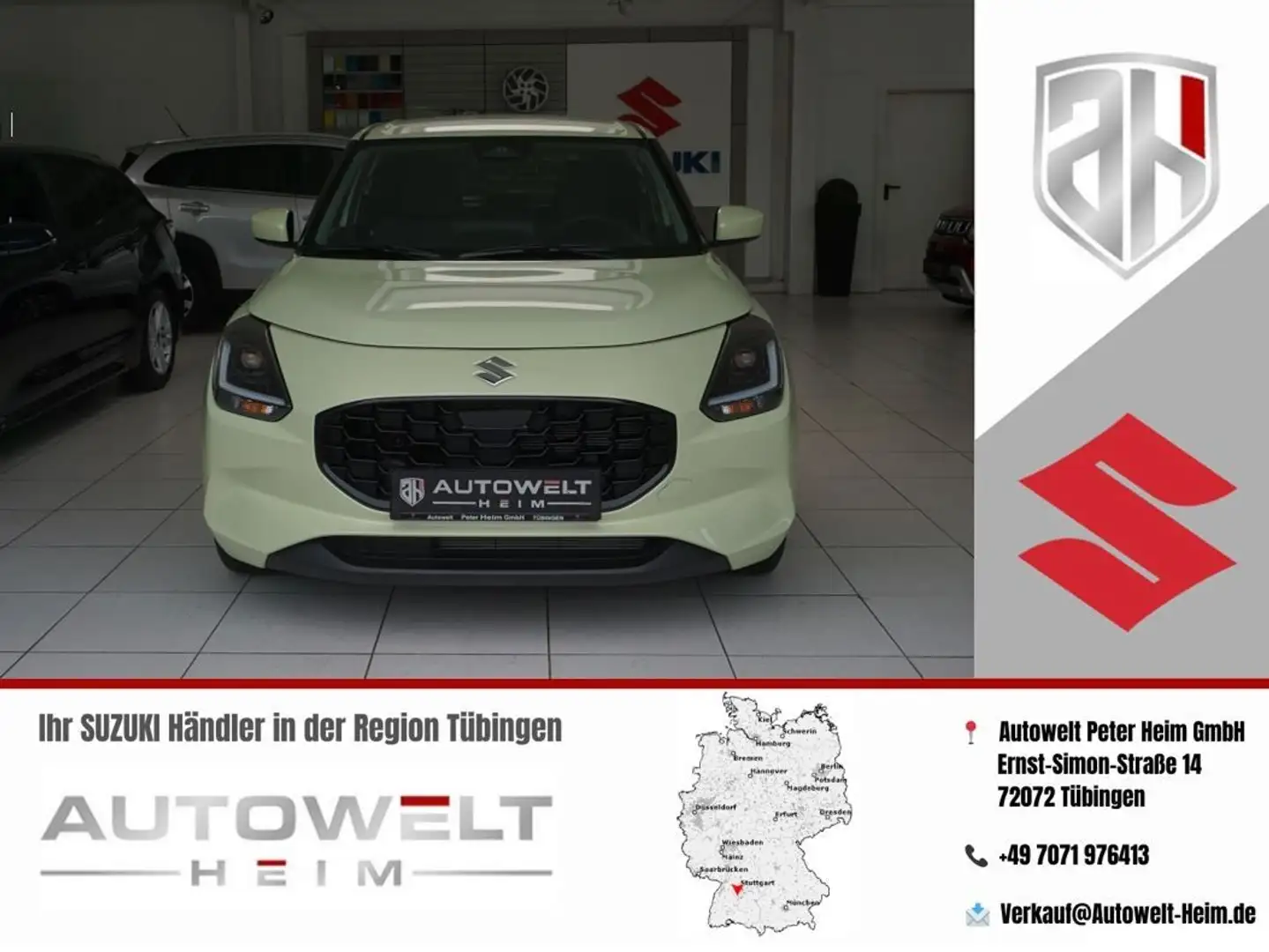 Suzuki Swift *Automatik*Navi*Tempomat*HYBRID* Grün - 1