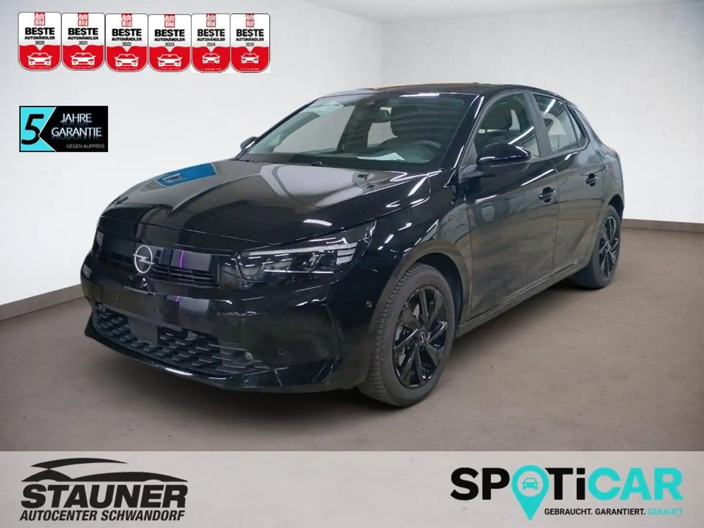 Opel Corsa Edition 1.2 100PS*PDC*KAMERA*SHZ*LHZ* Schwarz - 1