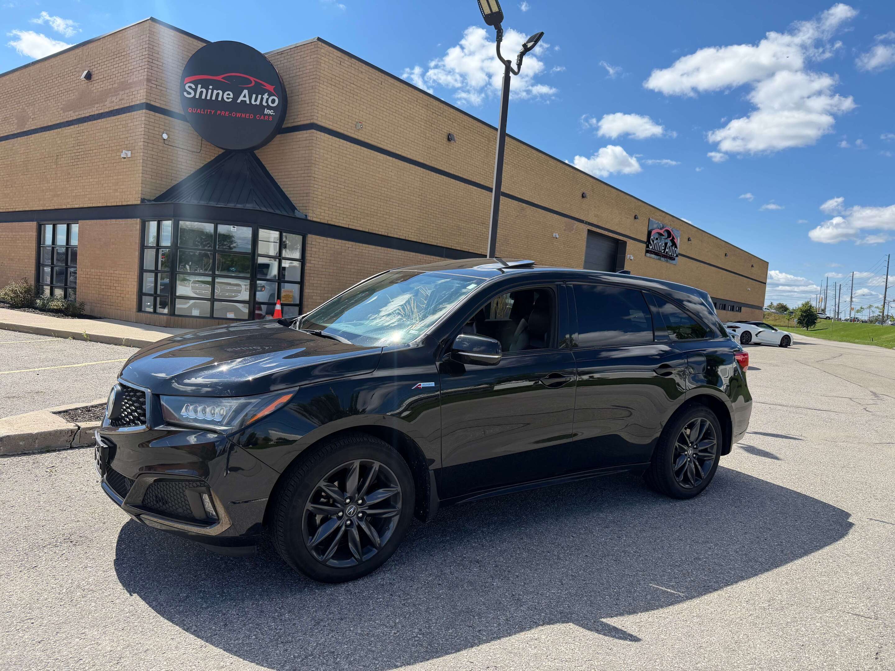 Black 2019 Acura MDX SUV / Crossover 8-Speed Automatic
