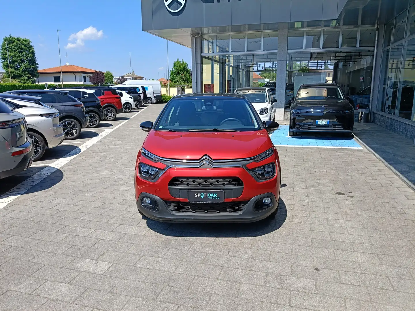 Citroen C3 1.2 PureTech 83cv SHINE PACK USATO GARANTITO Rosso - 2