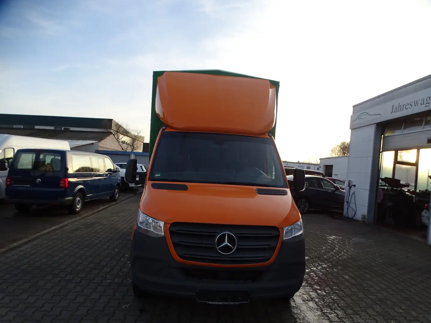 Mercedes-Benz Sprinter 316 CDI RWD L2 Pritsche Klima, Automatik Orange - 2
