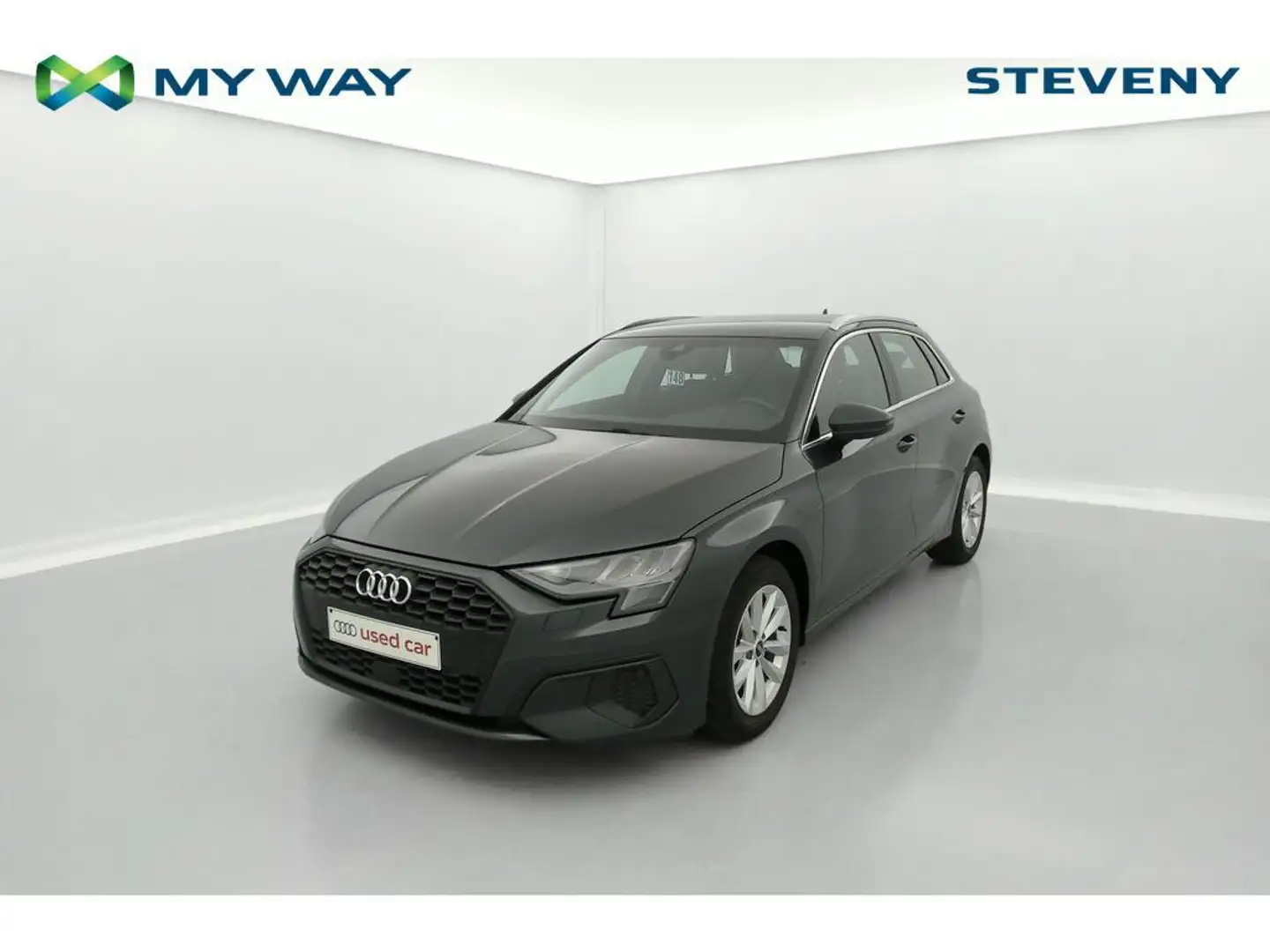 Audi A3 Sportback Audi A3 Sportback Business Edition Attraction 30 TFSI 81(110) kW(ch) S tronic Gris - 1