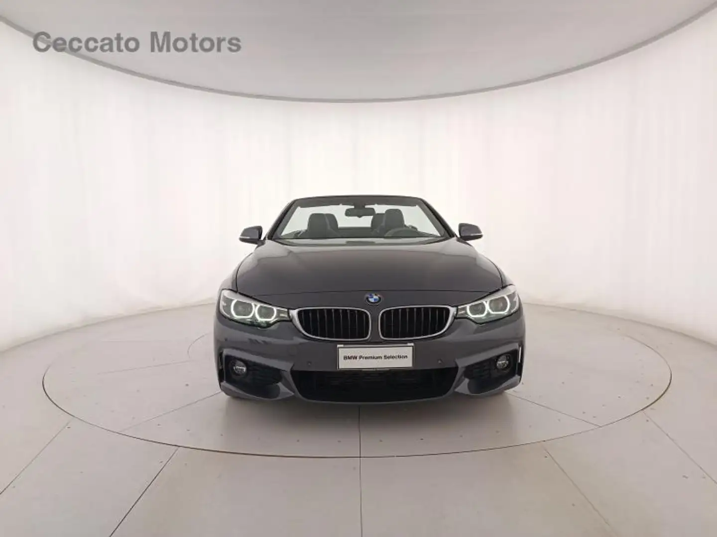 BMW 420 d Cabrio Msport auto Grigio - 2