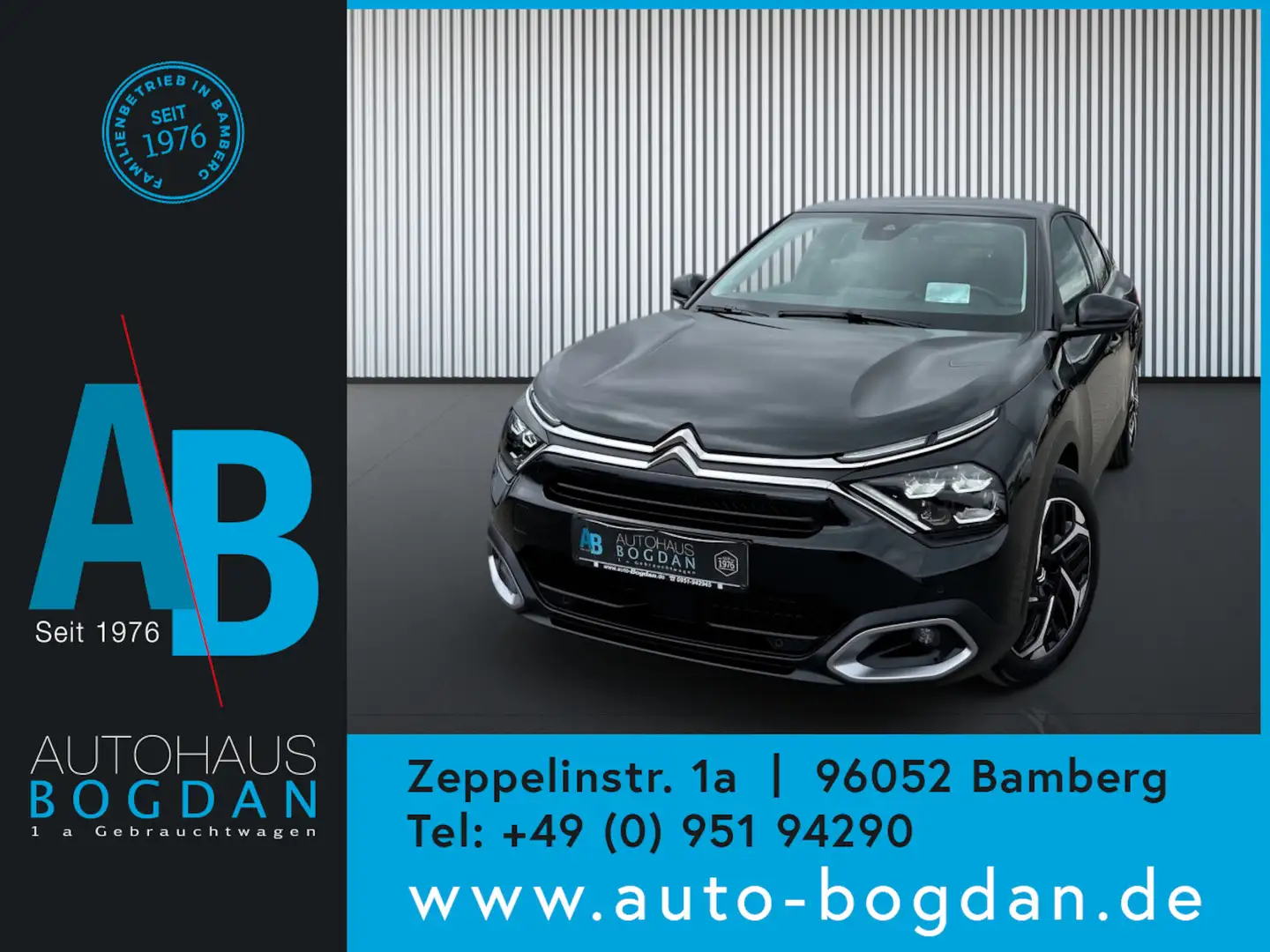Citroen C4 Shine Automatik 360°Cam*LED*Winterpkt*Navi* Schwarz - 1