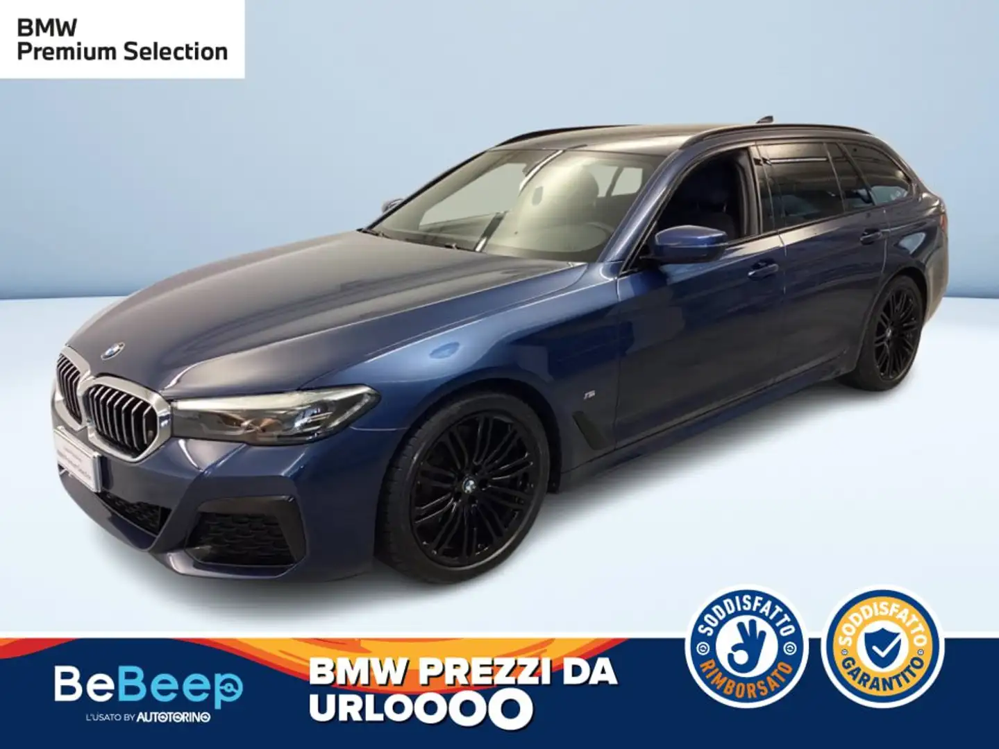 BMW 530 530D TOURING MHEV 48V XDRIVE MSPORT AUTO Grijs - 1