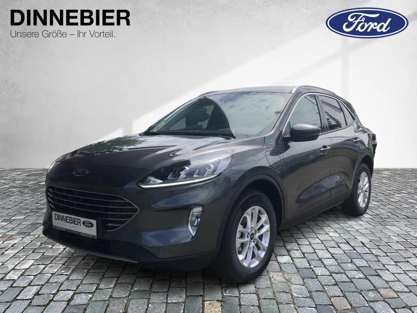Ford Kuga Titanium Allwetter Navi,PP,TW,ACC, Rückf. Grijs - 2