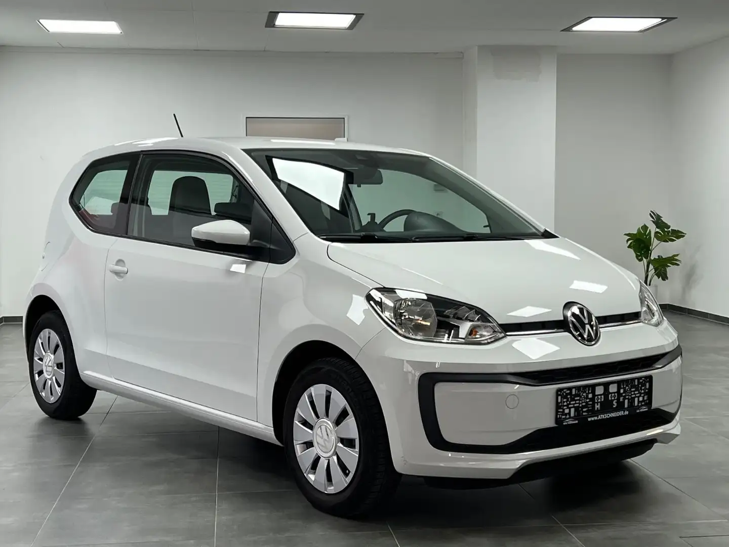 Volkswagen up! 1.0/DAB+/KLIMA/1.HAND/ISOFIX/BLUET/SPUR/4SEAS Blanc - 1
