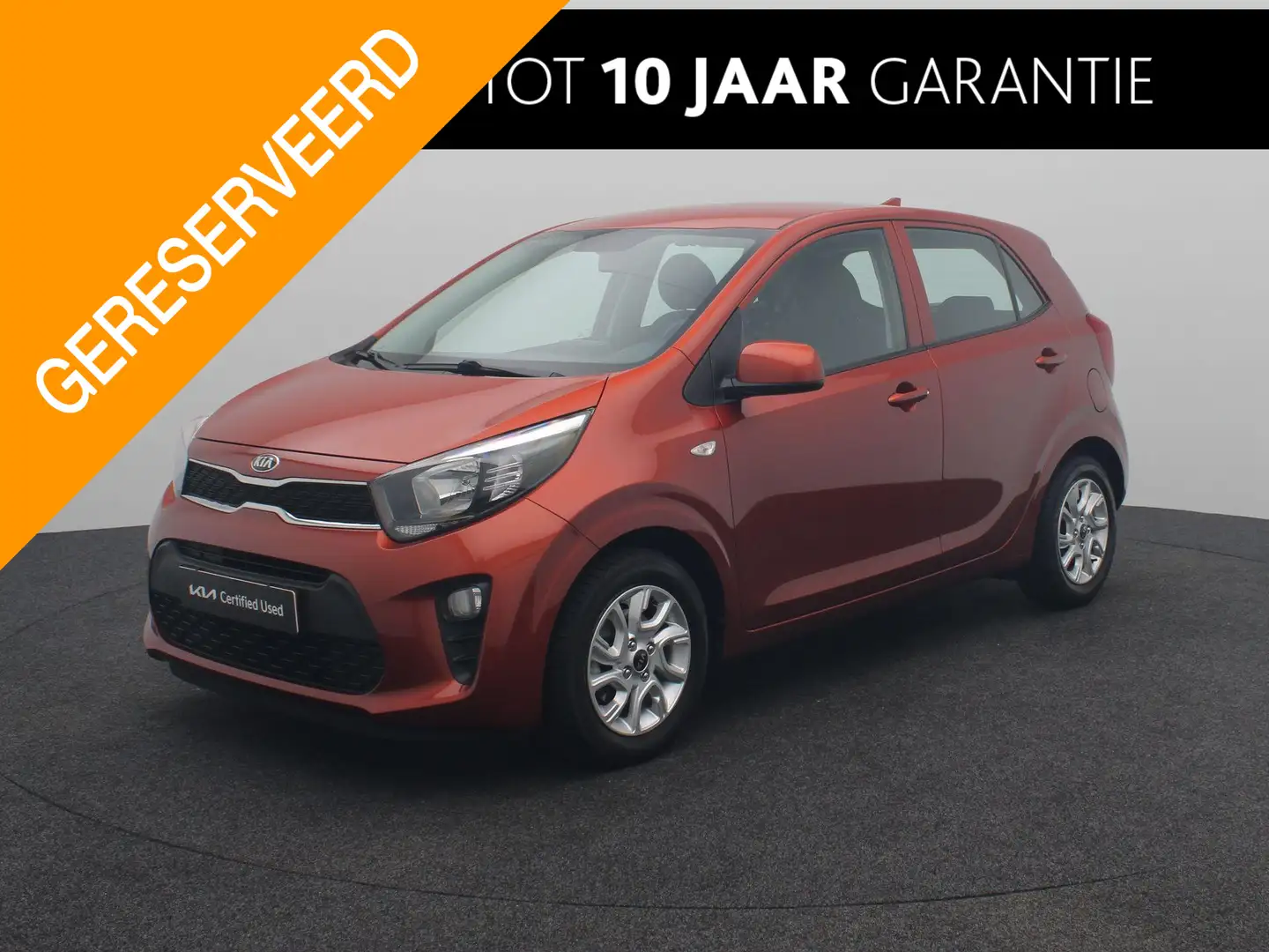 Kia Picanto 1.0 CVVT ComfortPlusLine Navigator | 4-season band Orange - 1