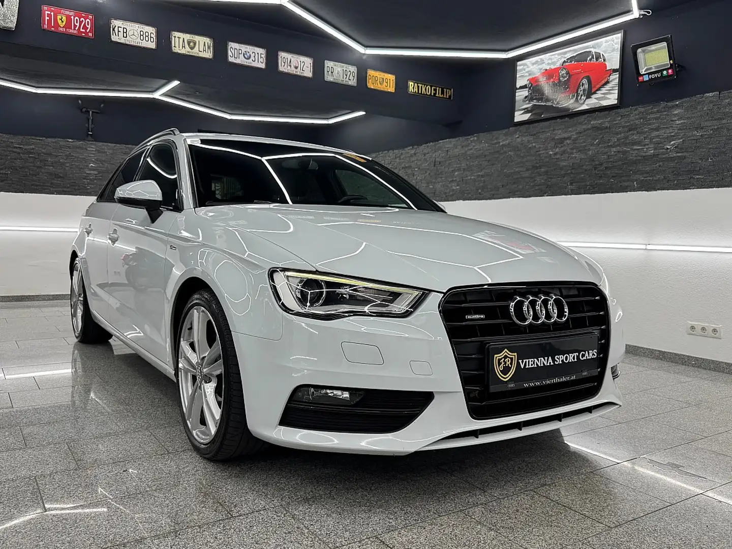 Audi A3 SB quattro 2,0 TDI*S-Line-Sportpaket*Top-Aussta... Weiß - 1