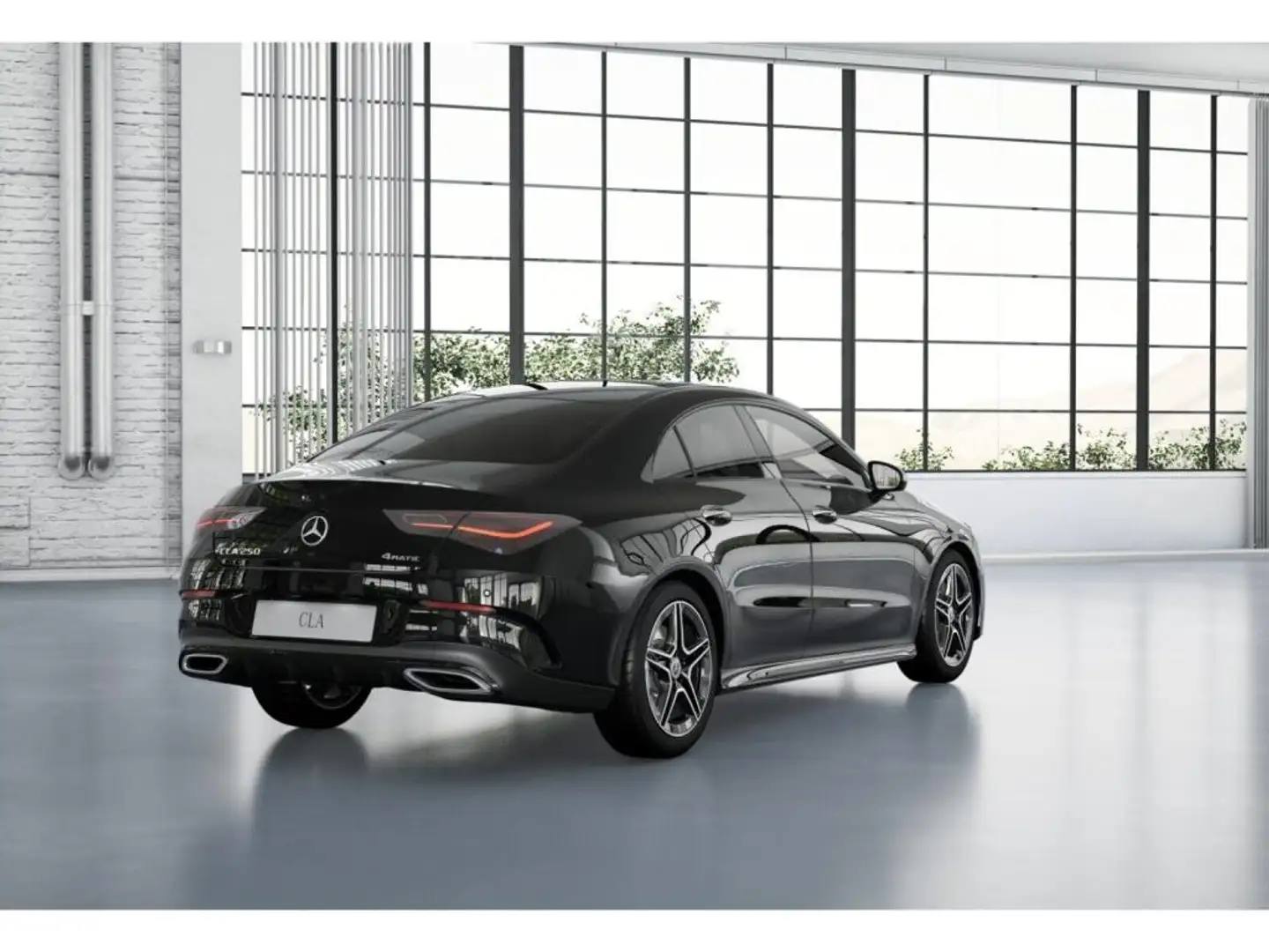 Mercedes-Benz CLA 250 4M Coupé AMG-Sport/MLB/Pano/HUD/Night/18 Schwarz - 2