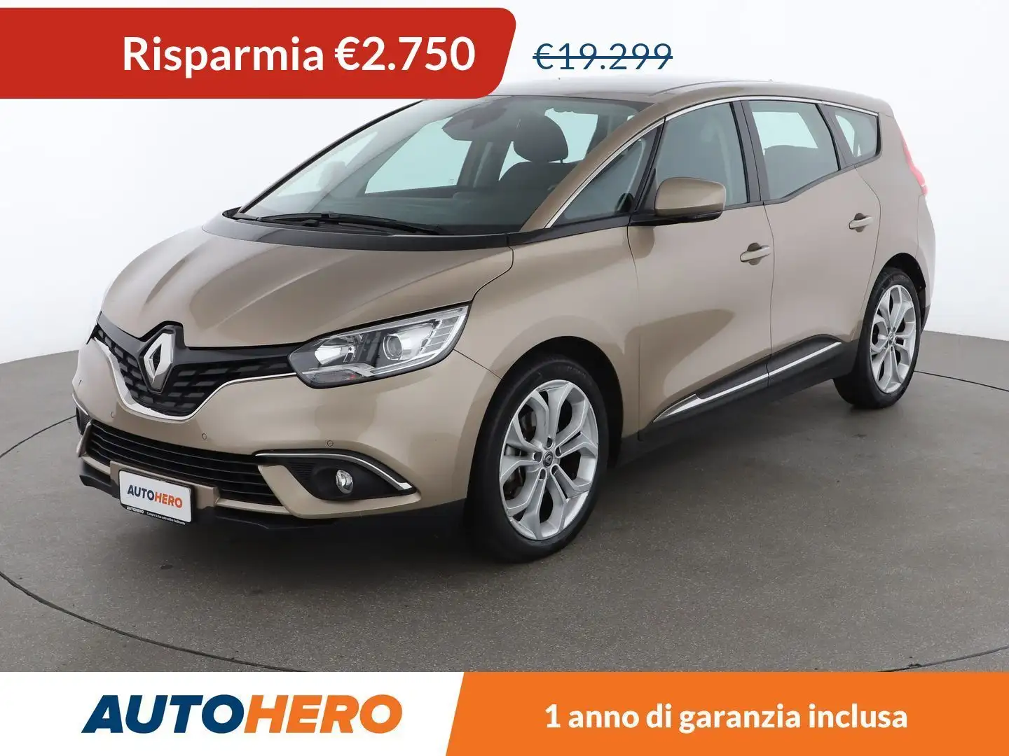 Renault Grand Scenic 1.7 Blue dCi Business 150 CV Beige - 1