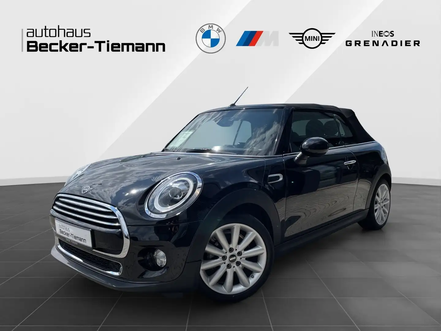 MINI Cooper Cabrio LED/PDC/Tempomat/Sportsitze/Chili Schwarz - 1