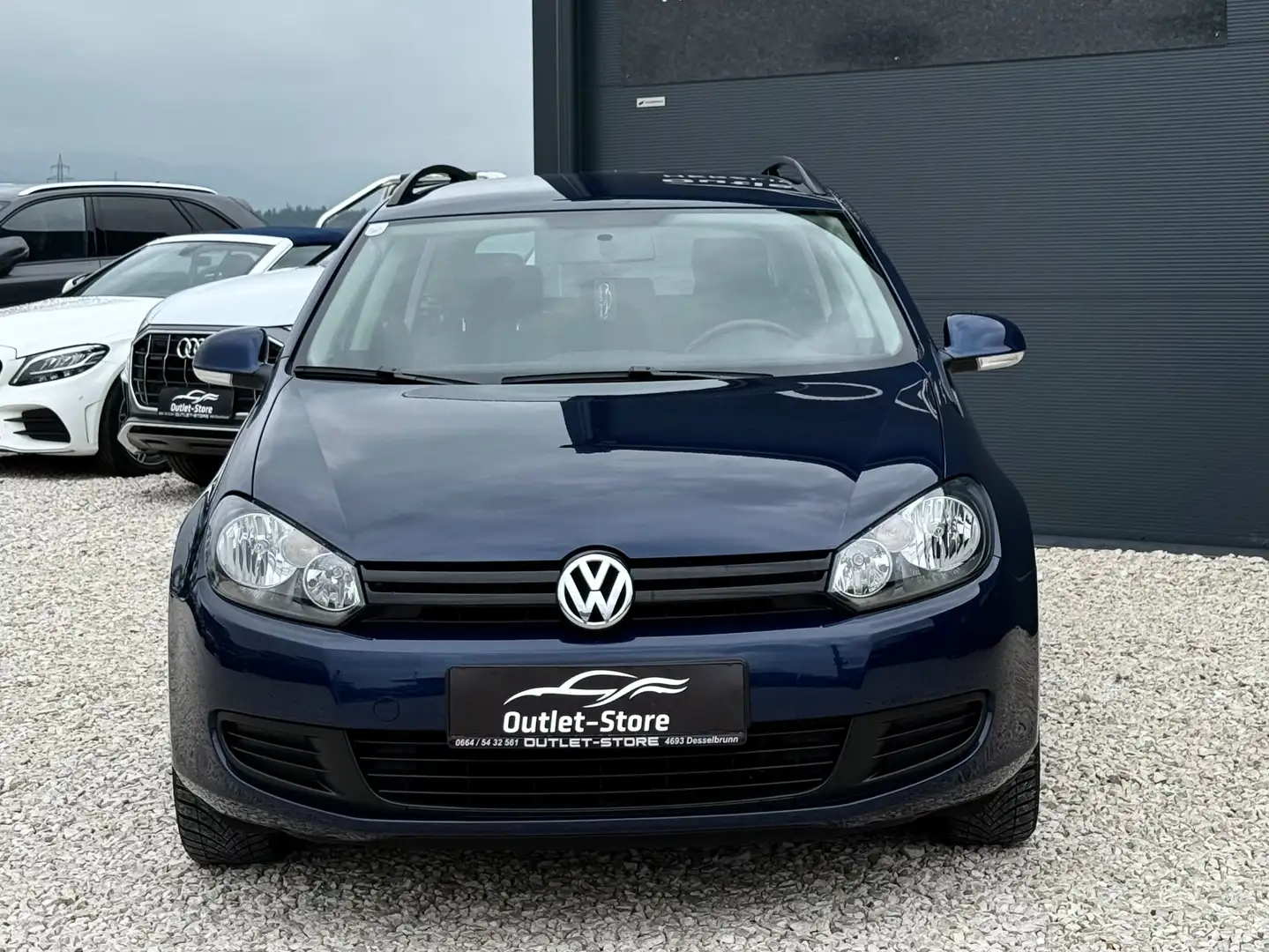 Volkswagen Golf Variant Trendline 1,6 TDI 4Motion DPF*1.Besitz*Neuwertig* Azul - 2