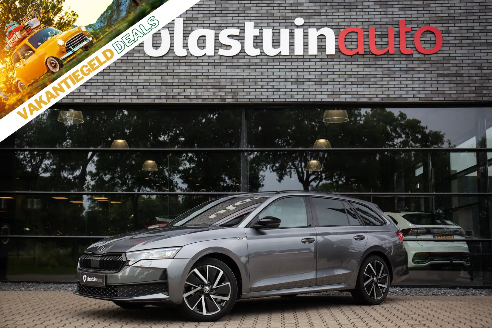 Skoda Octavia Combi 1.5 TSI MHEV Sportline Business , Adap. crui Grijs - 1