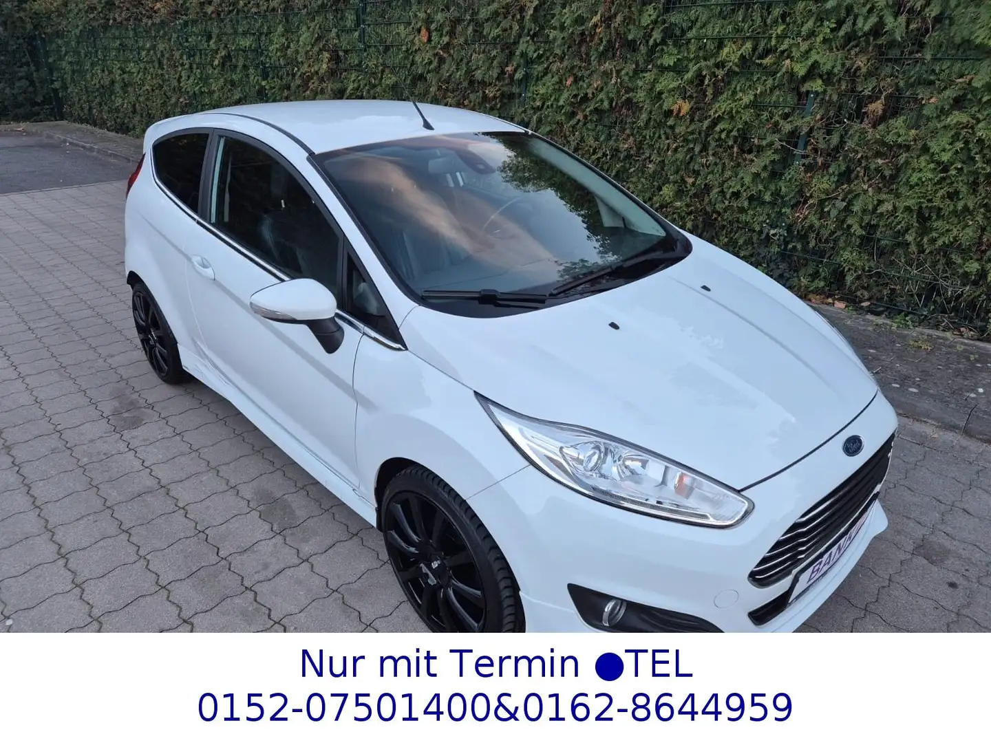 Ford Fiesta Titanium*ST-LINE*LEDER*SITZHEIZ*2Hd Weiß - 2